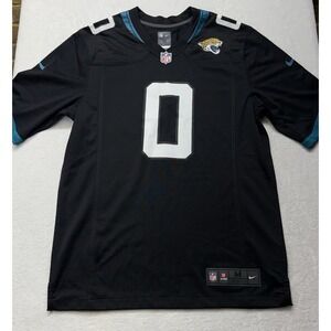 Nike NFL Jacksonville Jaguars Calvin Ridley #0 Size MED Black Game Day Jersey